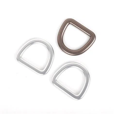 Metel Sinc Alunimum D Ring For Dog Coler