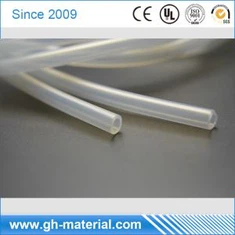 Pibell Silicone Clir Semi Gwyn Hyblyg Tiwb Silicon Rwber