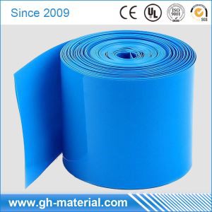 Chapsiynau PVC gwres wedi crebachu llawes lapio ar gyfer cebl batri