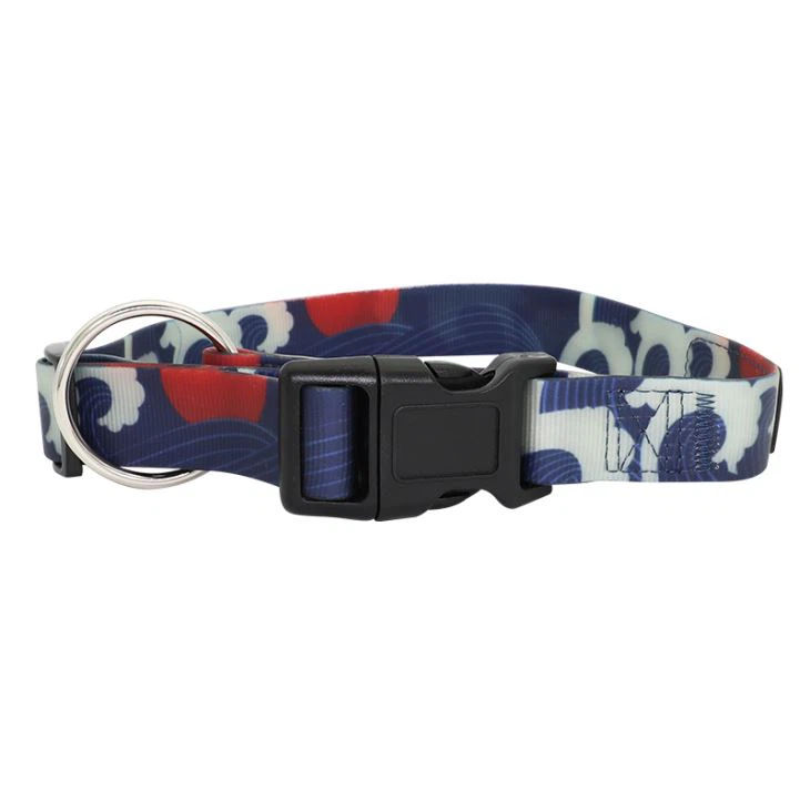 New PVC Coated Polyester Webbing Waterproof Dog Collars