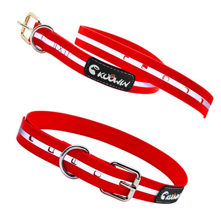 Harnais Cŵn Gwydn Anifeiliaid Anwes Coler Ci Moethus Dal dwr A Leash