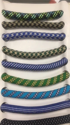 Grym Tynnol Uchel Tâp Rhaff Webin Rownd Cryf PVC Ar gyfer Leash Ci